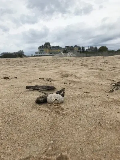 Lost Ring at Watch Hill, RI beach